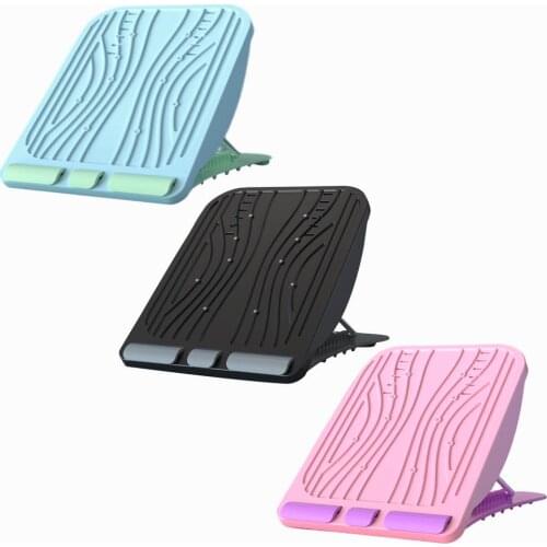 Anti-Slip Adjustable Foot Calf Stretcher Incline Board Body Stretching Tool Sports Yoga Massage Fitness Pedal Fitness Equipment