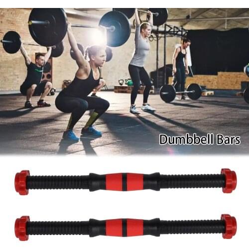 Adjustable Dumbbell Weight Set Barbell Collar Clips Connecting Steel Tube With Non-Slip Grip Barbell Bar For Gym Home Sport