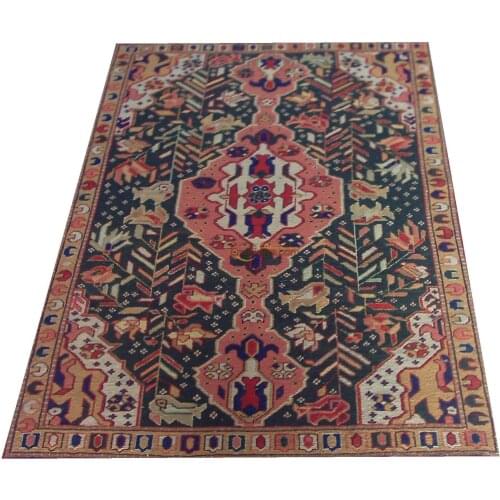 SOUMAK pure New Zealand wool hand-woven exotic ethnic wind three-dimensional woven carpet gc150cw-1gc150souyg28