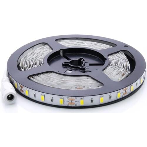Super Bright Flexible 5M 14.4W/Meter SMD 5630 300 Leds IP20 Non-waterproof Daylight White(6000-6500K) LED Strip Ribbon