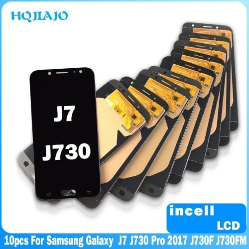 3/5/10 PCS TFT incell OLED2 For Samsung Galaxy J7 Pro 2017 J730 J730F J730FM Touch Screen Digitizer LCD Display Adjust