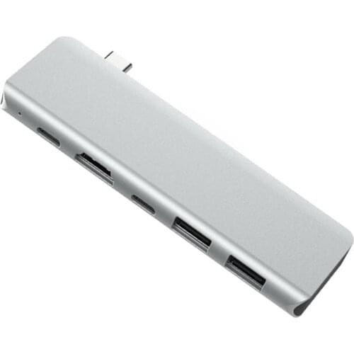 Type-C To HDMI 4K USB 3.0 PD Charge Port Type C Multiport Adapter USB Hub 5In1 USB C Hubs 5Gbps Type-C Hub