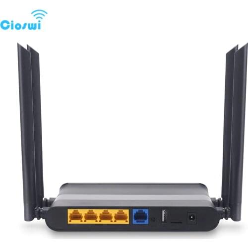 Wiflyer WE4726 1200Mbps Professional 2.4G & 5G Dual Band Wireless Wifi Wide Coverage Gigabit Router Strong Stable Wifi Signal