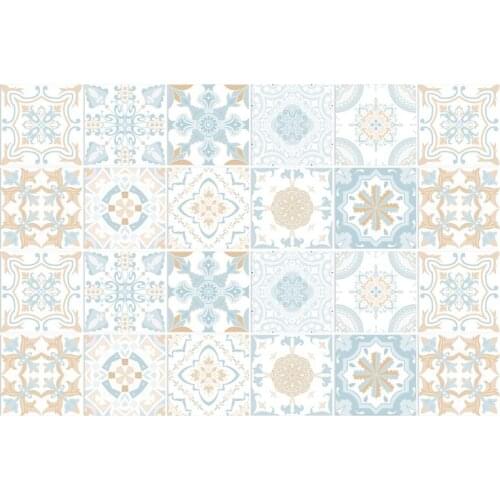 R7RC 10pcs Backsplash Tile Stickers Peel Stick Wall Sticky Waterproof Removable Stair Decals for Bathroom Kitchen Furniture