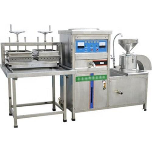 150-180kg/h Bean Curd Tofu Mold Pressed Maker Equipment Grinding Boiling Molding Making Machine