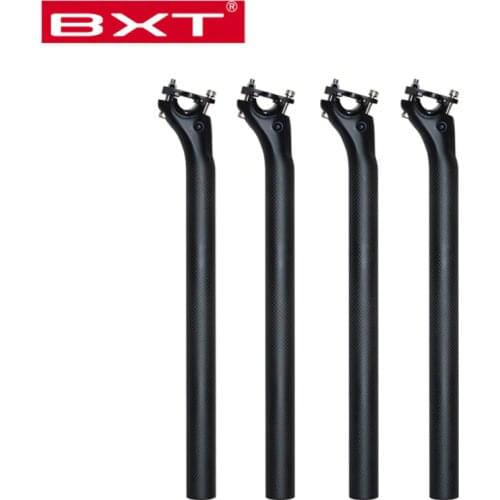 2020 new BXT full carbon bicycle seatpost MTB road mountain bike carbon seat post seat tube 27.2/31.6*350/400 mm bicycle parts