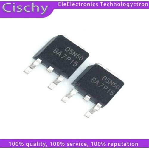 10PCS 5N50 D5N50 AOD5N50 TO-252