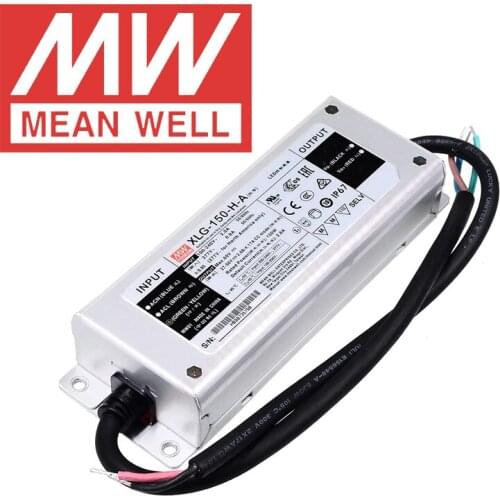 Mean Well XLG-150-H-A Skyscraper/Street lighting meanwell 150W/27-56V/1400-4170mA Constant Power Mode LED Driver