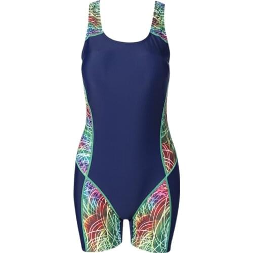 One Piece Swimsuit Sport Swimwear Women Training Swimsuit Patchwork Swimming Suits for Women Bathing Suits M-XXL