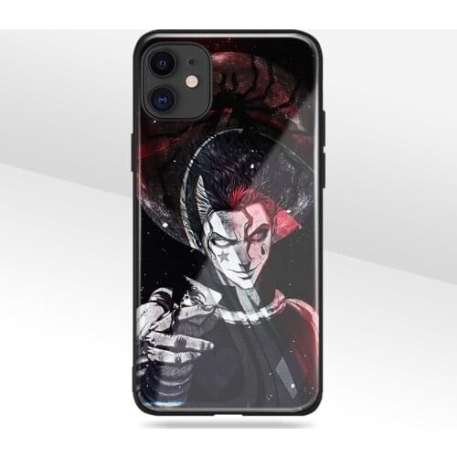 Hxh hisoka anime aesthetic tempered glass soft silicone Phone case For iPhone SE 6s 7 8 Plus X XR XS 11 Pro Max cover shell