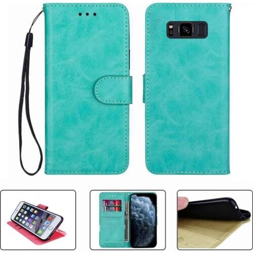 For Samsung Galaxy S8 Active 5.8" SM-G892A, SM-G892U Wallet Case High Quality Flip Leather Phone Shell Protective Cover