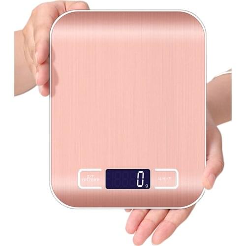 Professional Household Digital Kitchen Scale Baking Scale Electronic Food Scale Stainless Steel Weight Scale Measuring Tool