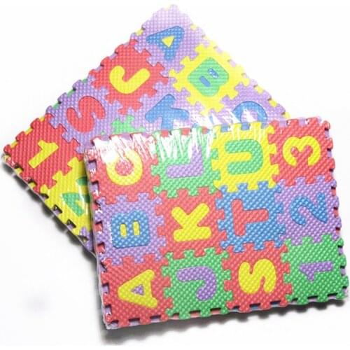 Number Pattern Foam Puzzle Kids Rug Carpet Split Joint EVA Baby Play Mat Indoor Soft Activity Puzzle Mats