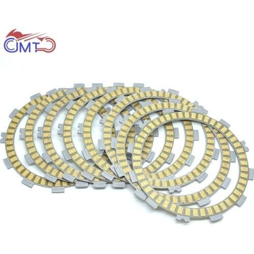 For Kawasaki Ninja ZX6R ZX6RR ZX 600 636 ZX636F ZX636E ABS Fiberous Clutch Friction Disc Plate Kit 8P