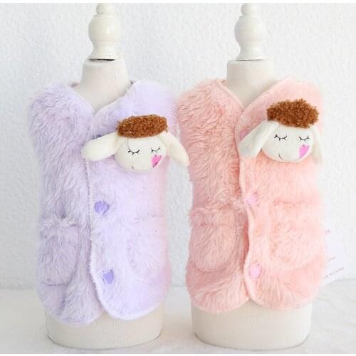 Soft Dog Waistcoat Thick Hoodies Coats Shirt Cotton Pet Dog Clothes Winter Warm Clothing For Dogs Cat Yorkie Chihuahua Teddy