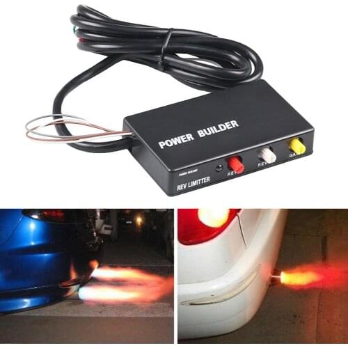 Rev Limiter Racing Car Exhaust Flame Thrower Ignition Launch Fire Controller Automobile Electric Accessories