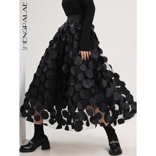 Shengpalae High Waist Skirts For Women