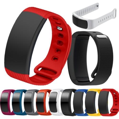 Silicone Watch band For Samsung Gear Fit2 Pro fitness Watch bands Wrist Strap For Samsung Gear Fit 2 SM-R360 Bracelet