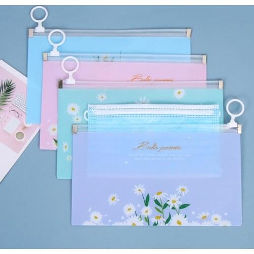 4pcs Fashion Face Masks Cover Bag Portable Cartoon Face Masks Container Save Masks Storage Box Travel Organizer Tools