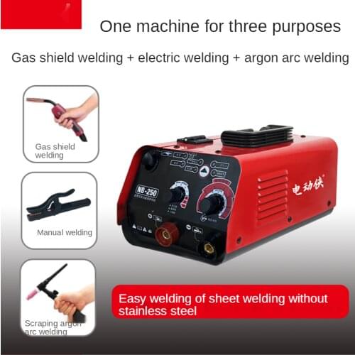 220V Airless Two Protection Welding Machine 3 In 1 Industrial Grade Stainless Steel Without Gas Two Protection Welding Machine
