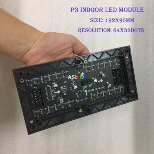 Indoor RGB hd p3 indoor 64x32 led module video wall high quality P2.5 P3 P4 P5 P6 P7.62 P8 P10 LED panel full color led display