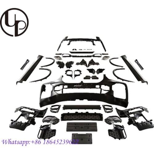 X5 G05 M-T body kit for x5 2019y PP body kit conversion bumper side skirts fenders G05 sport style facelift bumper