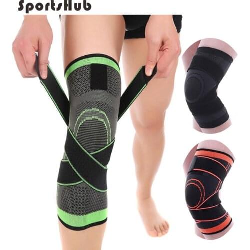 1PC Outdoor Knee Brace Support Basketball Knee Pads for Running Arthritis Joint Pain Relief Injury Recovery Protector SAA0092
