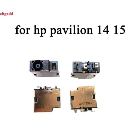 10pcs original new dc power jack for hp pavilion 14 15 envy 14 15 head power connector single head dc jack