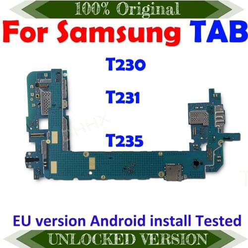 100% Original Full Working Unlocked Motherboard Mainboard Logic Board For Samsung Galaxy Tab 4 T230 T231 T235 Motherboard