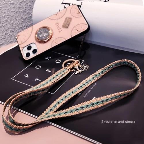 Keychain Lanyard Strap For Phone Charm Keychain For Phone Chain Keycord Key Lanyard Neck Rope For Cards Lanyards Accessories