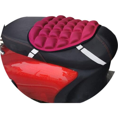 Motorcycle Cool Seat Cover Seat Protector Cushion 3D Mesh Cushion Cover Air Pad Motorcycle Seat Cushion Sun-Proof Cushion