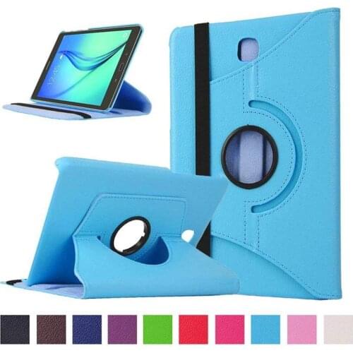 Case Cover For Samsung Galaxy Tab A 8.0inch (2015) T350 360 Degree Rotating Stand PU Leather Case Tab A 8.0 SM-T350 T355 P350