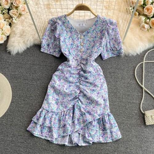 OAITUX Floral Summer Dresses