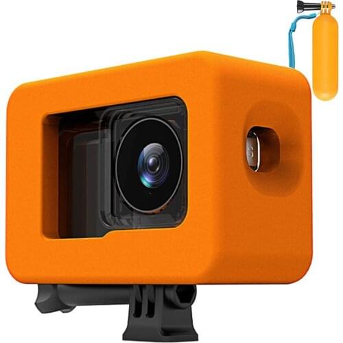 Orange Floating Shell Water Easy Float Surf Case Protective Cover for DJI OSMO Action CASE