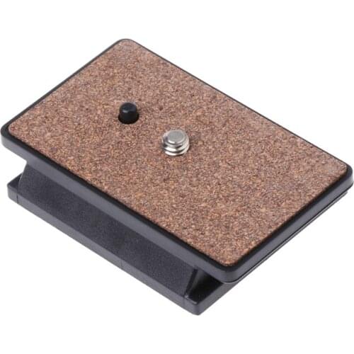 Rectangle Tripod Quick Release Plate Screw Adapter Mount Head For YUNTENG 288 DSLR Camera