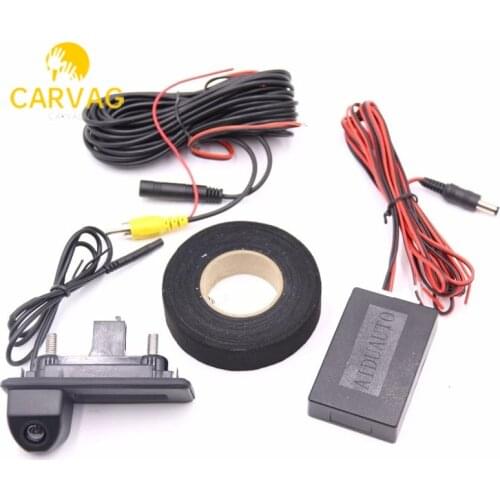 RCD330 RCD330 PLUS 187A 187B car trunk handle reverse AV REAR VIEW CAMERA For Roomster Fabia Octavia Yeti superb