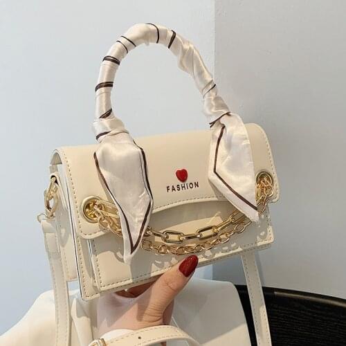 Luxury brand Ladies Ribbon Tote bag 2021 Summer New Quality PU Leather Womens Designer Handbag Small Shoulder Messenger Bag