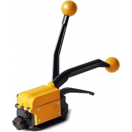 Manual tool A333 buckle free Sealless Handheld steel strapping machine for 13 16 19 mm strap