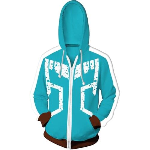 Anime My Hero Academia Hoodies 3D Print Daily Leisure Hoodie Hoody Izuku Midoriya Casual Coat Sweatshirts Hooded Casual Coat