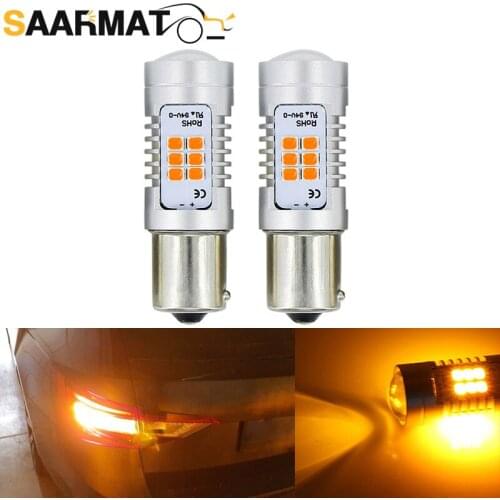SAARMAT LED Bulbs PY21W (BAU15s)