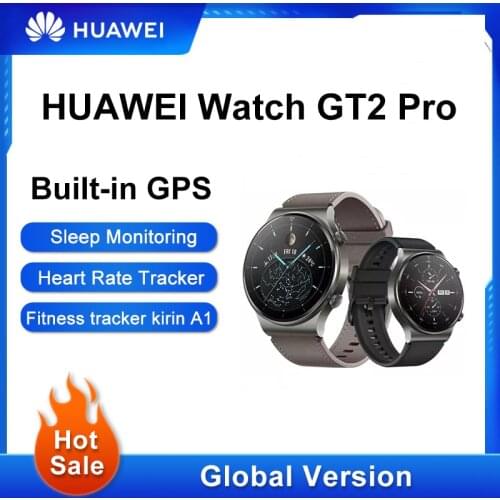HUAWEI WATCH GT 2 Pro, Smartwatch, Built-in GPS Smart Watch ,14 Days Battery Life, 5 ATM water proof , Health Heart Rate Tracker