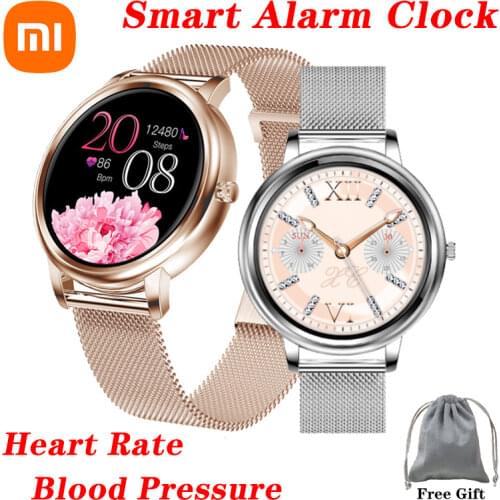 Xiaomi Mijia Smart Watch Womens Watches Full Touch Screen Heart Rate Blood Pressure Monitor Fitness Sport Smart Watch 2021