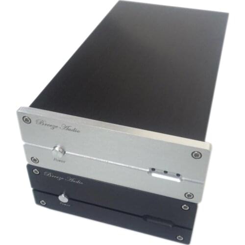 1506DAC width 155* high 60 * deep 241mm mini all aluminum chassis power supply amp DAC amplifier chassis housing