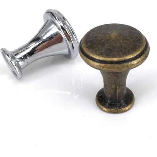 1xAntique Bronze / Silver Drawer Knobs Pulls Handles Zinc alloy Kitchen Cabinets Furniture Dresser Cupboard Knobs Pulls Handles