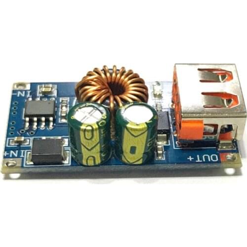 DC 6V-32V To 5V Step-down Power Supply Module USB DC QC3.0 Quick Charge Board For Mobile Phone