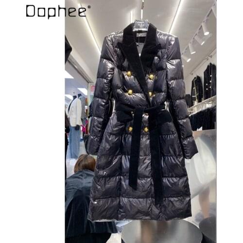 Женские черные пуховики Dophee China At AliExpress