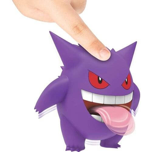 Hot Cartoon Gengar Action Figure Dolls Toys Anime Pokemoned Gengar Battle Figure Collection Toys Gifts for Children
