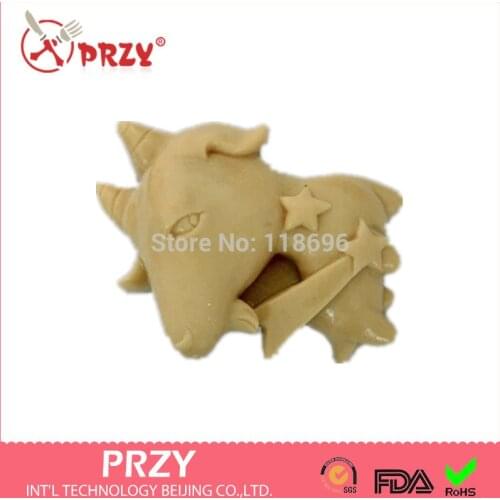 Soap Mold Fondant Cake Decoration Mold Handmade Soap Mold Aries Modelling Silicon Aroma Stone Moulds Silicone Rubber PRZY