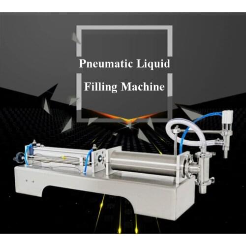 Horizontal Pneumatic Liquid Filling Machine Laundry Liquid Detergent Glue Automatic Filling Machine G1WY