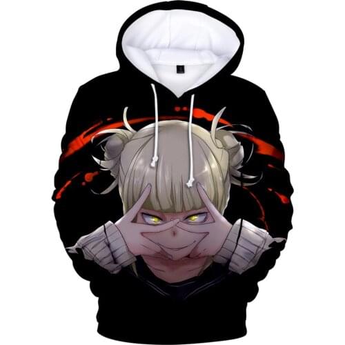 Print Hot Comic My Hero Academia 3D Hoodies Men Women Harajuku Sweatshirt Hooded Casual My Hero Academia 3D Hoodie Boys Girls